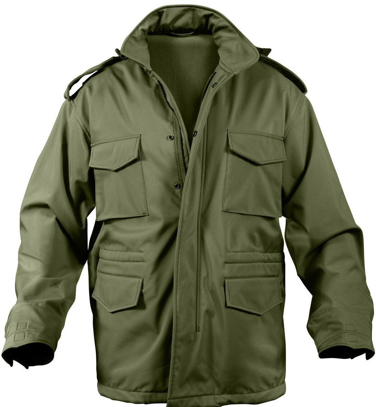 Soft Shell Waterproof Tactical Jacket Army M65 Military Light M-65 ...