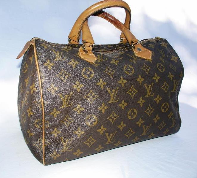 Louis Vuitton Monogram Authentic French Company Speedy 30 Tucky with Bonus Box - Handbags & Purses
