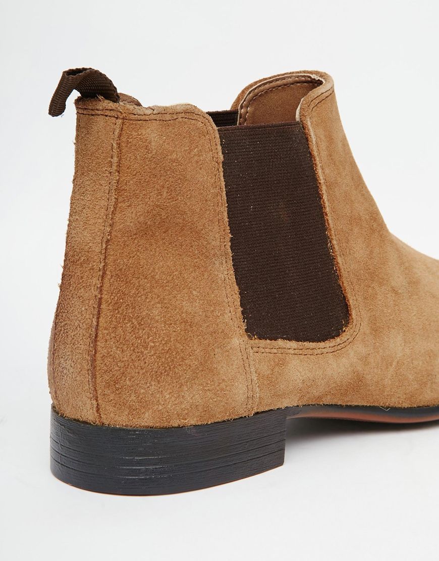 beige chelsea boots