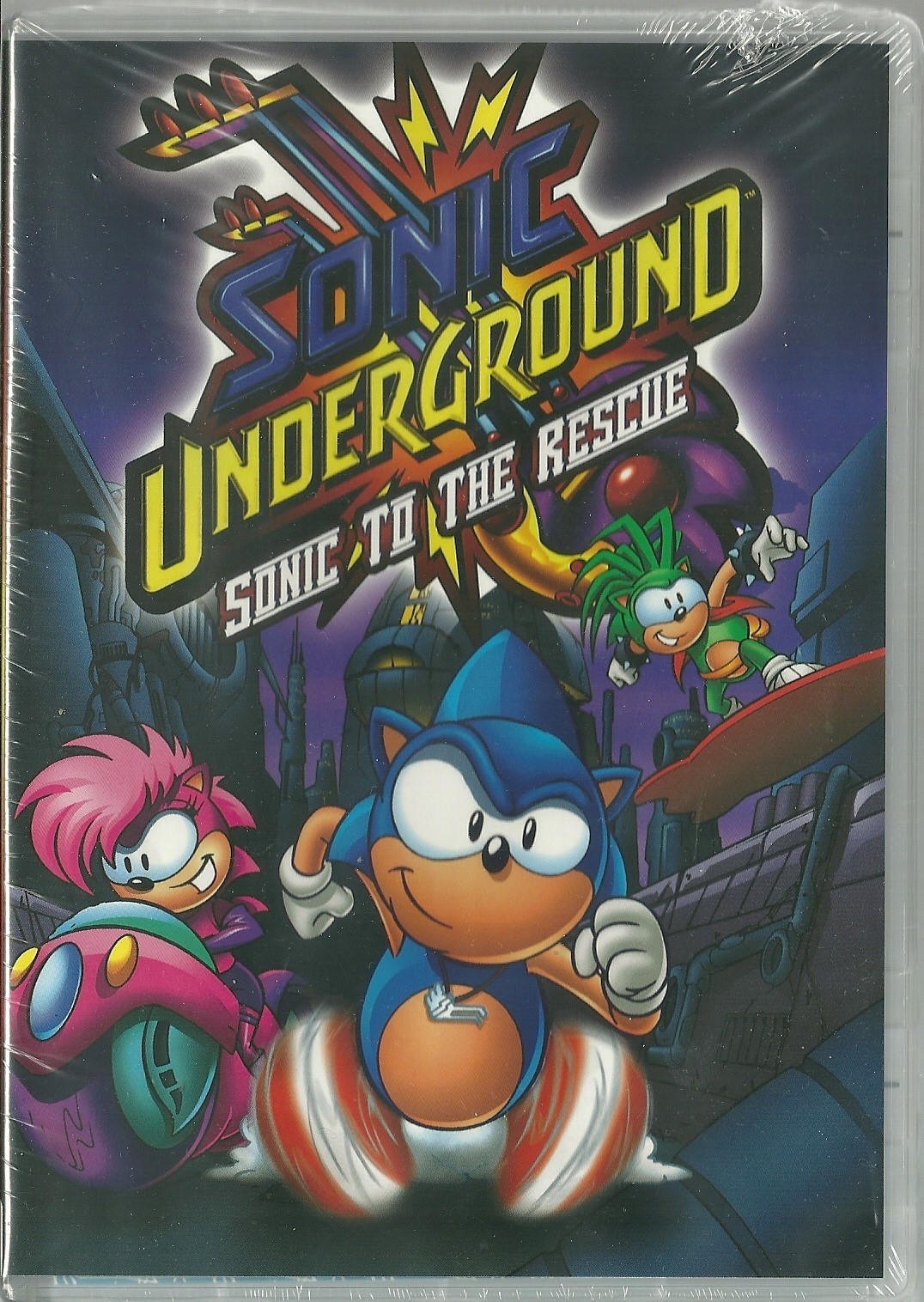 Sonic Underground DVD Sonic To The Rescue Brand New Sealed DVDs & Blu