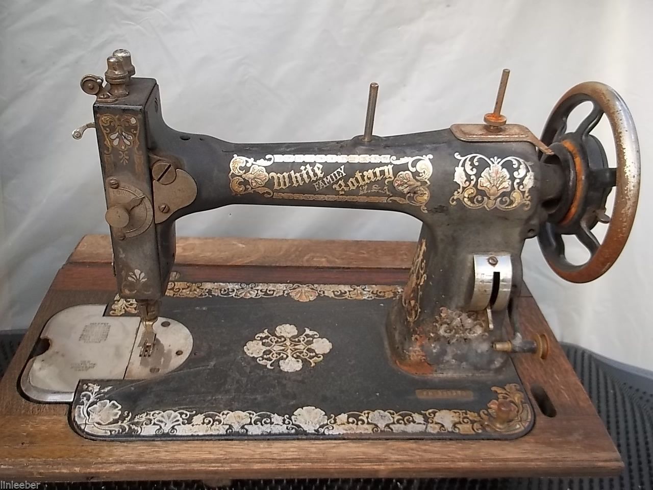WHITE FAMILY ROTARY Sewing Machine HEAD only;Repurpose Steampunk