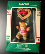 Enesco Christmas Ornament 1989 Lucy and Me Christmas 1989 Swinging Bear ... - $10.99