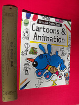 Craft Gift Draw Activity Book Drawing Cartoons &amp; Animation Education Ins... - $3.79