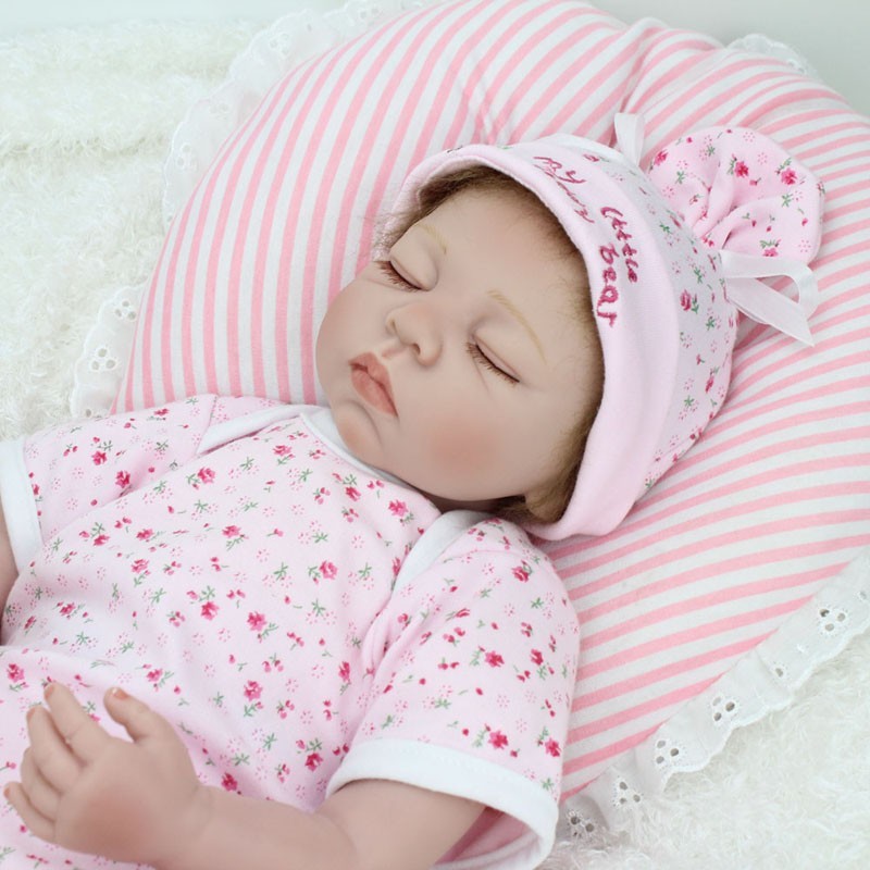 Silicone Reborn Baby Interactive Doll Toys Real Life ...