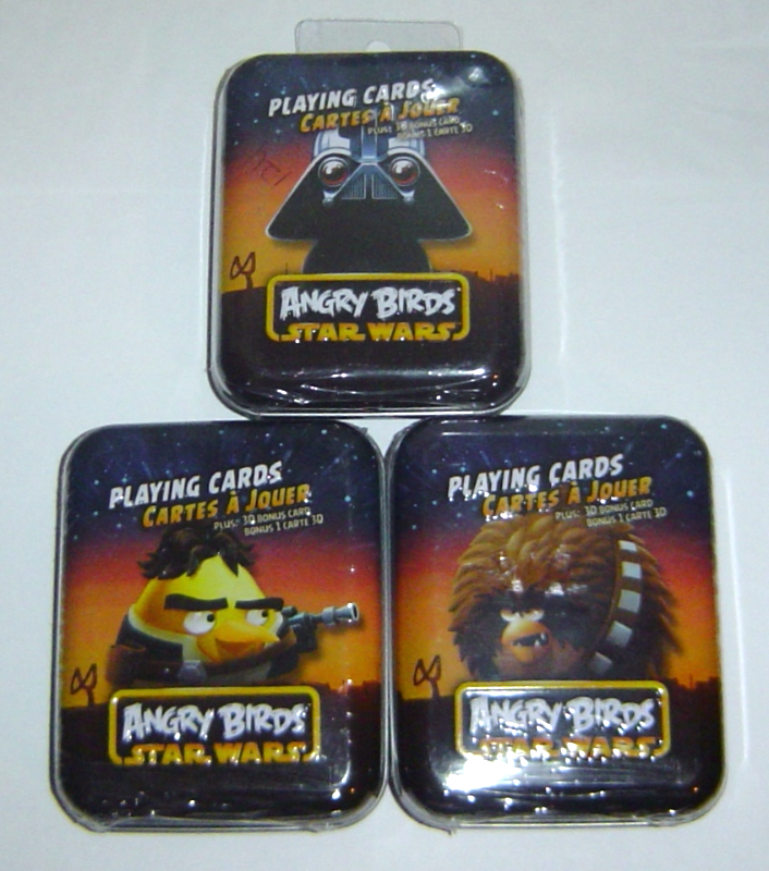 star wars playing cards in tin