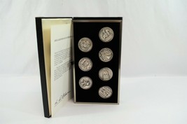 Royal Seals of the Jubilee Monarchs Set of 7 Medals .999 Fine Silver 10.... - $386.82