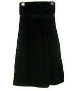 WOMEN&#39;S BLACK STRAPLESS POCKET  DRESS SIZE 6 GAP - $15.00