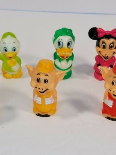 Vintage Lot Of 8 Disney Pencil Toppers And 50 Similar Items