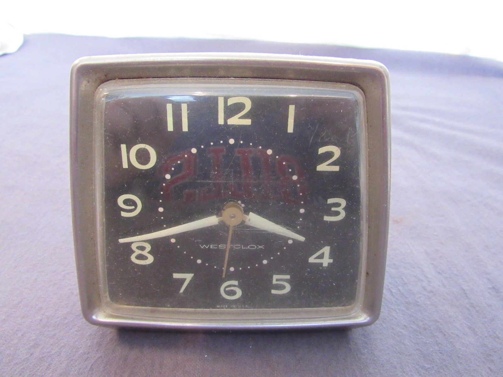 Fawn Model 72B New Westclox ALARM Clock Time Spring SPR-3429 