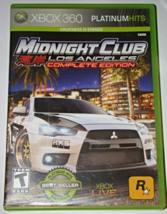 Xbox 360   Midnight Club Los Angeles Complete Edition (Complete With Manual) - $18.00