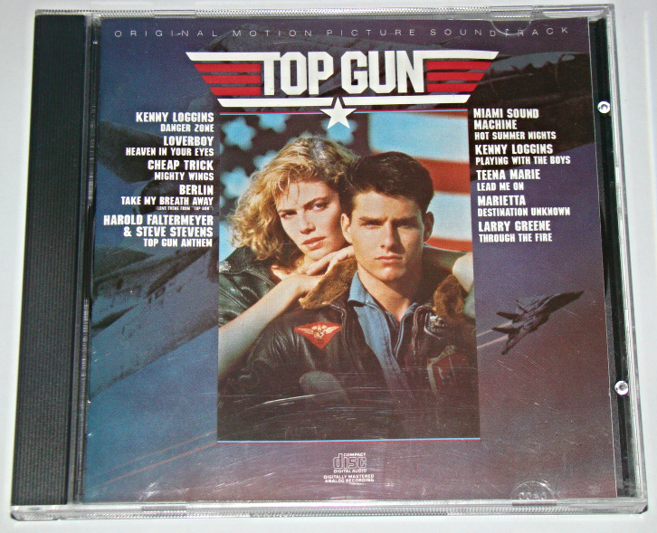 Music Cd - TOP GUN - ORIGINAL MOTION PICTURE SOUNDTRACK (1986) - CDs