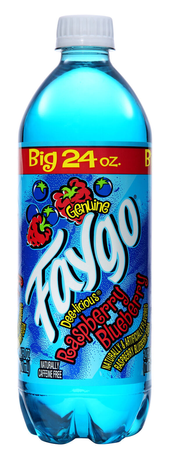 FAYGO SODA RASPBERRY BLUEBERRY 5 BottlesEach Bottle Is 1 X(710ML
