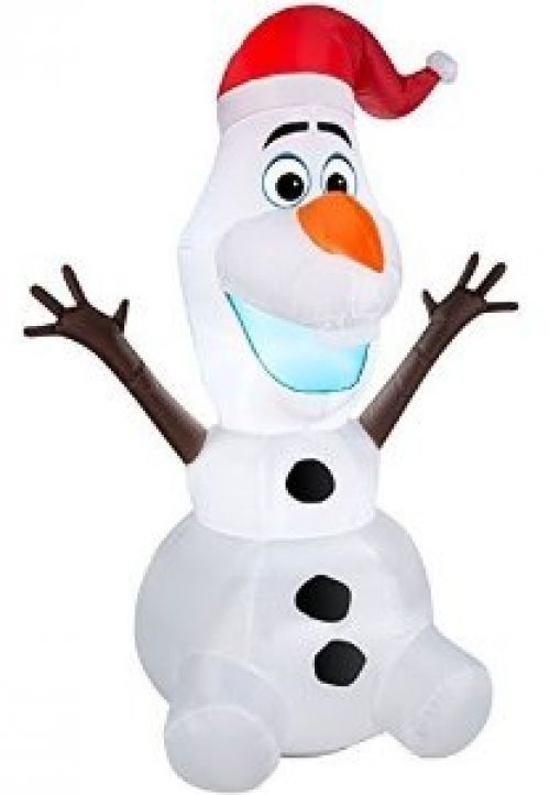 Disney Frozen Olaf 6 Foot Christmas Airblown Inflatable Blow Up Yard