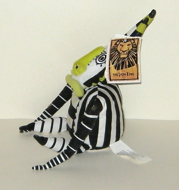 singing zebra toy