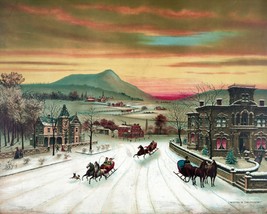 9441.Decoration Poster.Room interior design wall art.Winter American lan... - $13.86+