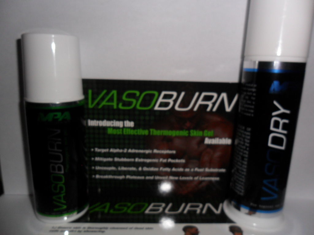 MPA VASOBURN Thermogenic Topical Skin Gel Fat Burner One (3.38 oz)+ 1