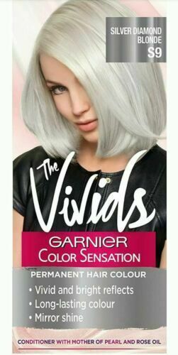 Garnier Color Sensations The Vivids SILVER DIAMOND BLONDE Permanent Hair Dye