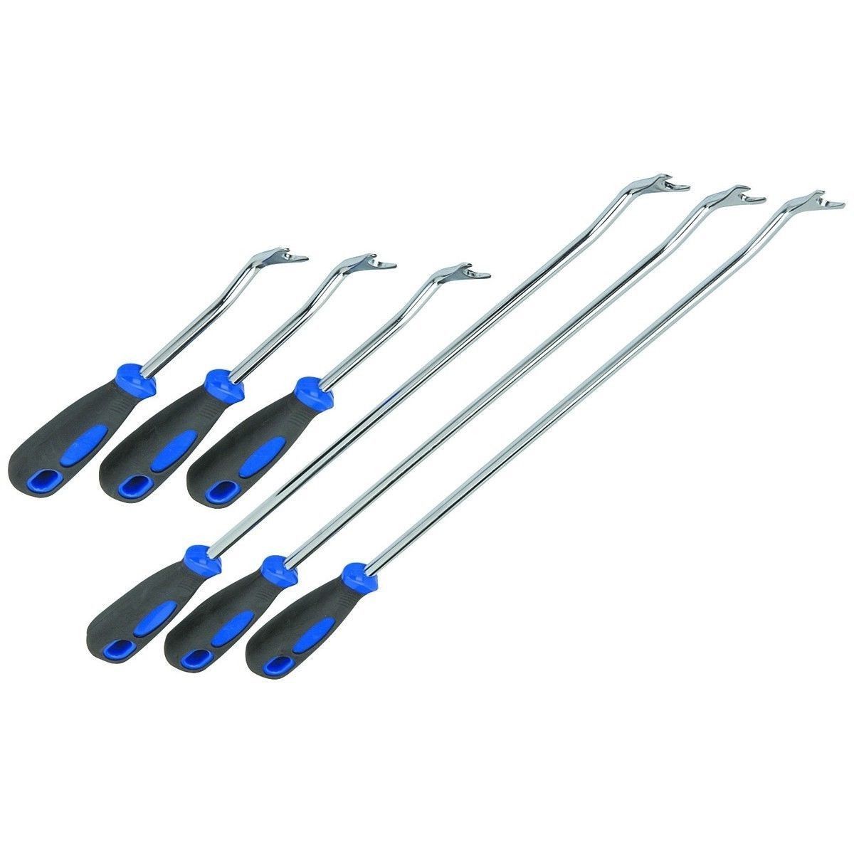 6pc. Auto Trim and Molding Removal Tool Set Body Door Dash No Scratch