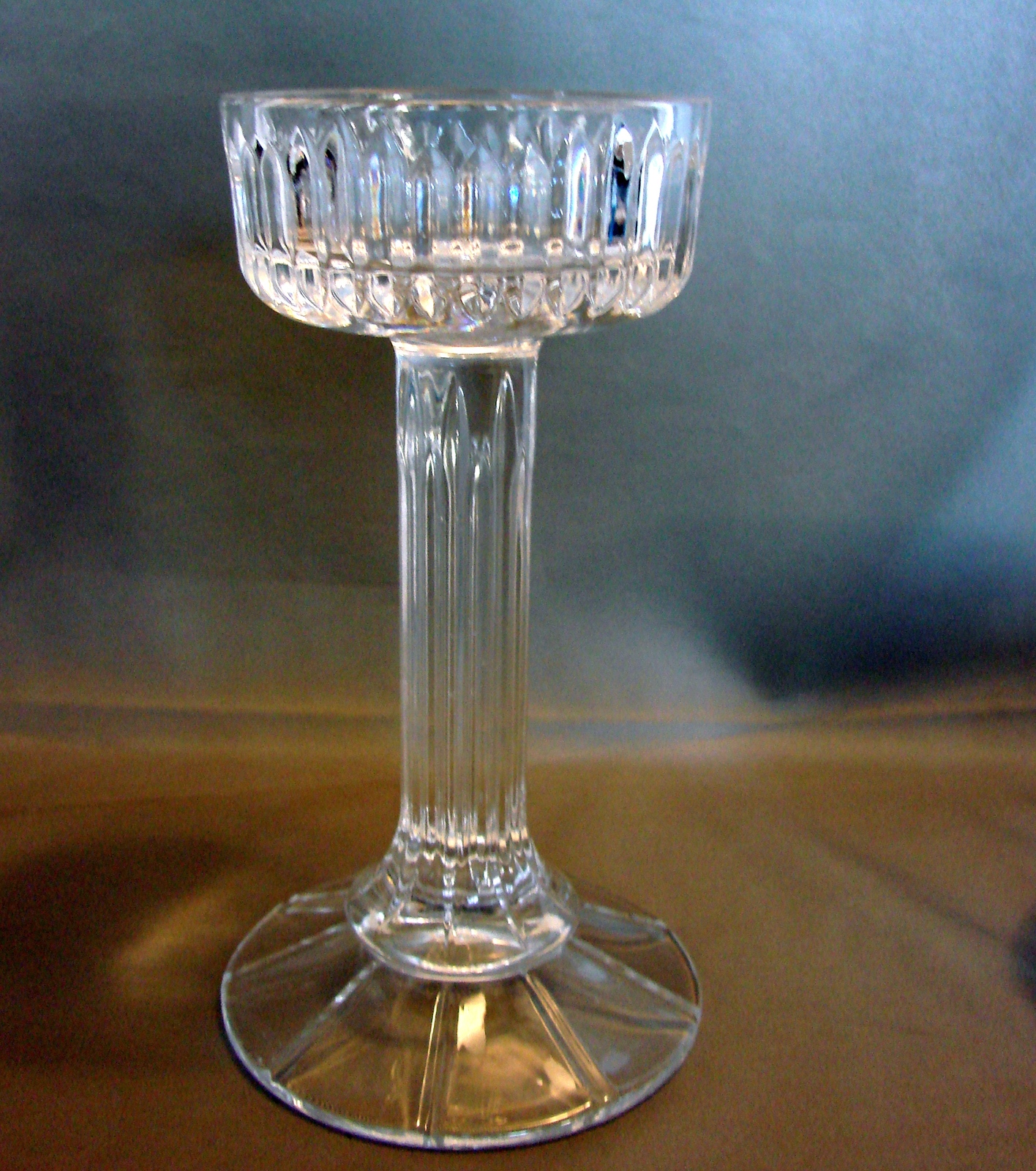 Shannon Godinger Crystal Huricane Candle Holder Crystal