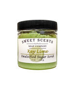 Exfoliating Sugar Scrub - Key Lime Exfoliating Scrub / Body Scrub / Bath... - $8.49