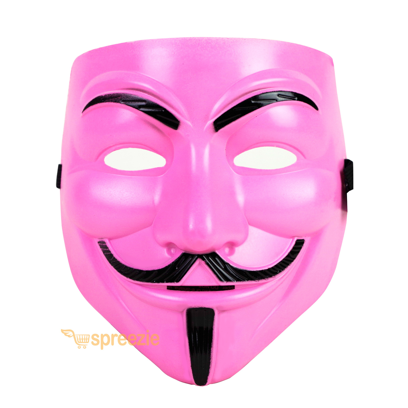 Маски розовые отзывы. Розовая маска. Маска анонимус розовая. Маска вендетта. Маска Гая.