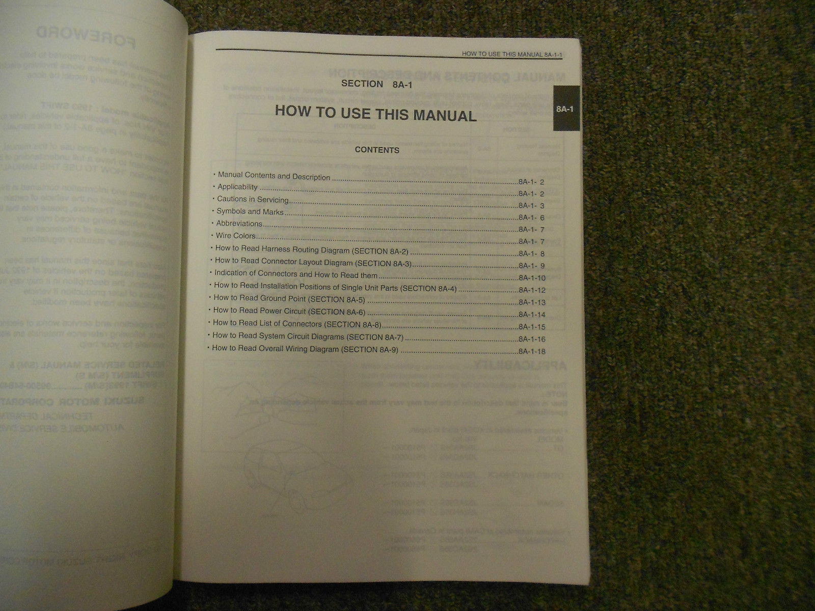 [DIAGRAM] Suzuki Swift Wiring Diagram Usuario - MYDIAGRAM.ONLINE