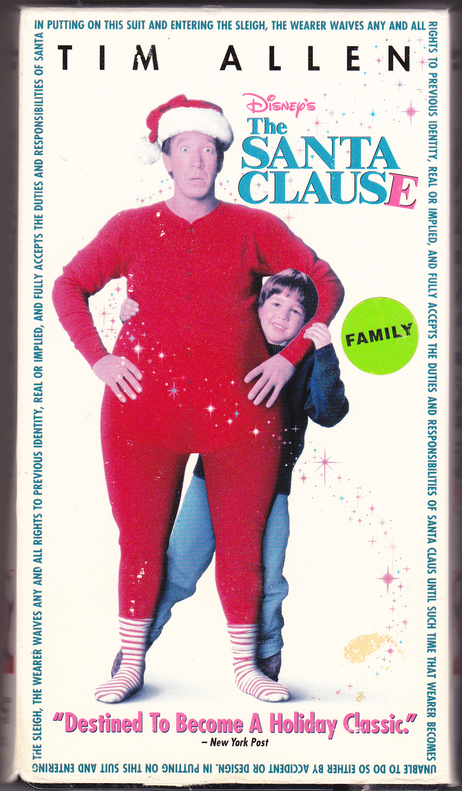 THE SANTA CLAUSE - DISNEY'S - VHS - VHS Tapes