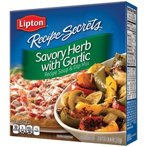 Lipton Recipe Secrets Savory Herb with Garlic Soup &amp; Dip Mix 2.4 oz - $6.99