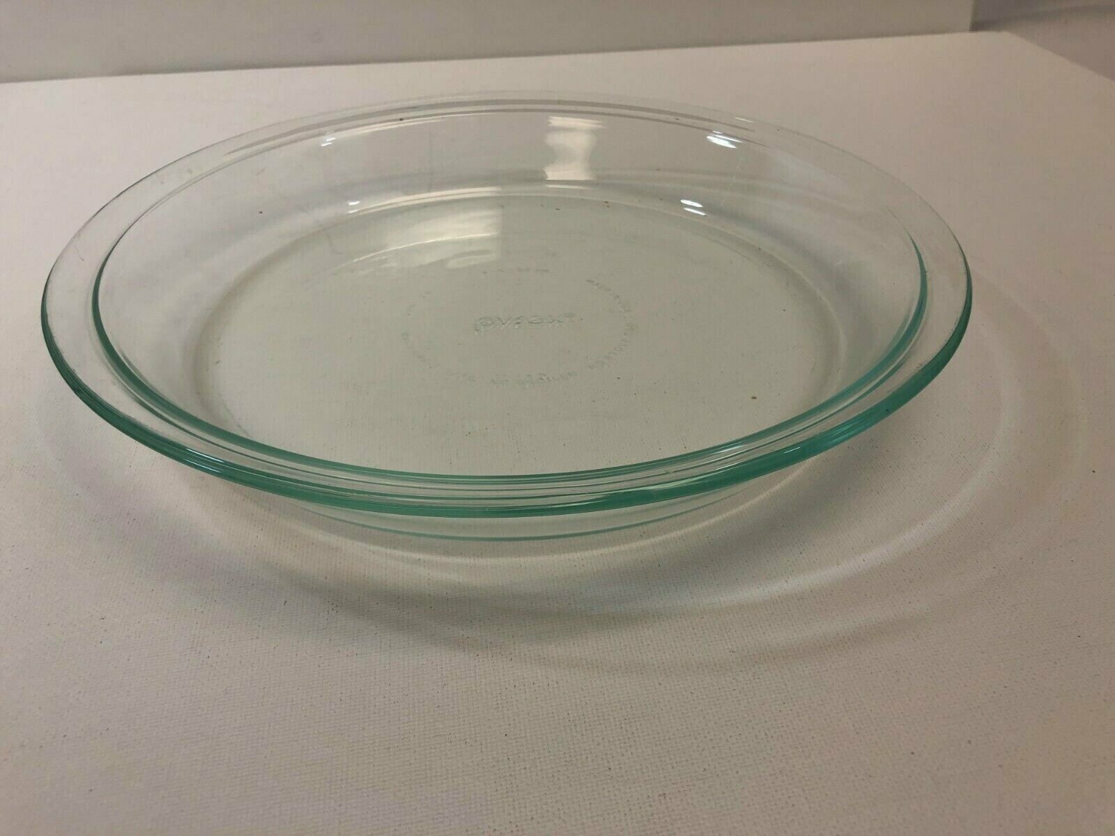 Pyrex 209 Clear Glass Pie Plate Dish 9.0" (23 cm), UsedGood, Free