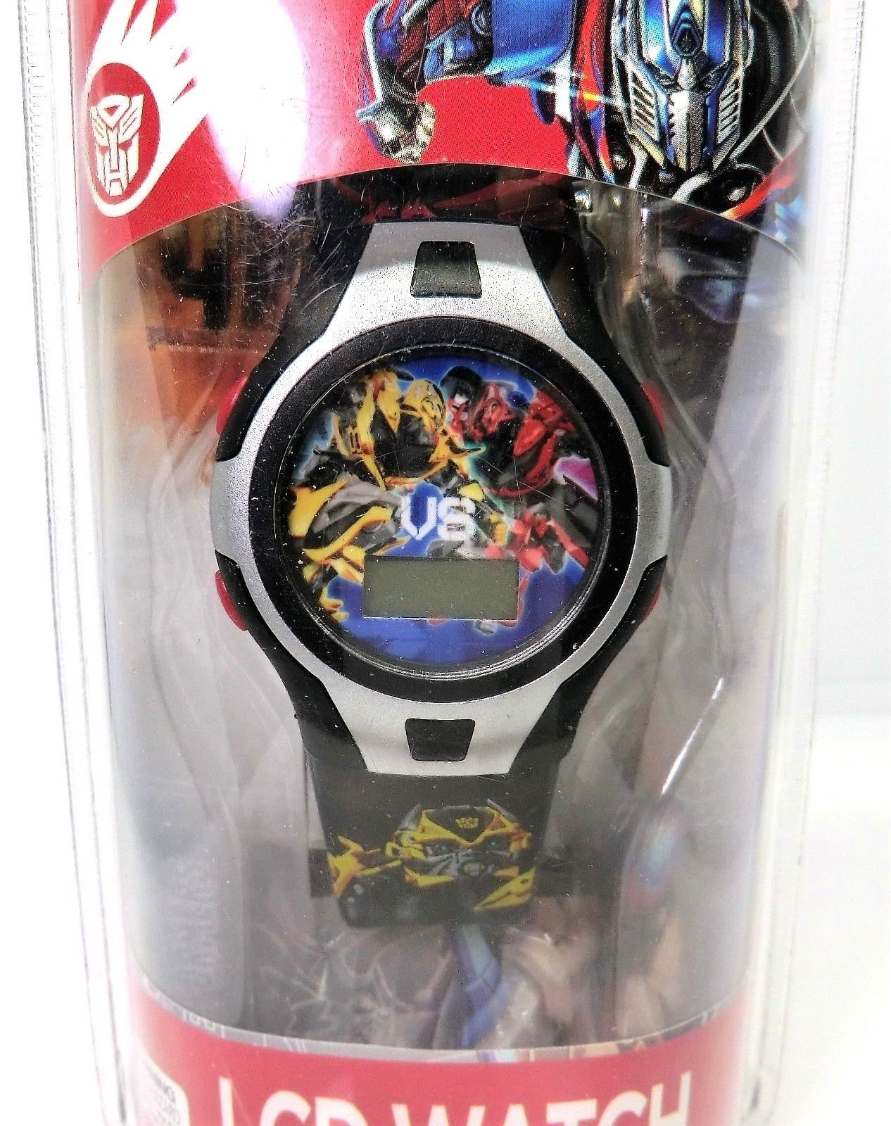 2014 HASBRO Transformers LCD Digital Watch New in Box Wristwatches