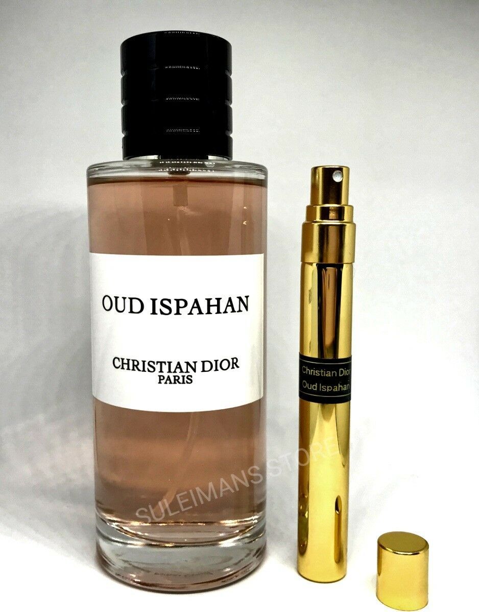 OUD ISPAHAN by CHRISTIAN DIOR 10 ml,gold spray bottle,Extrait De Parfum