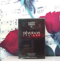 Gabriela Sabatini Devotion For Men EDT Spray 3.4 FL. OZ. NWB - $159.99