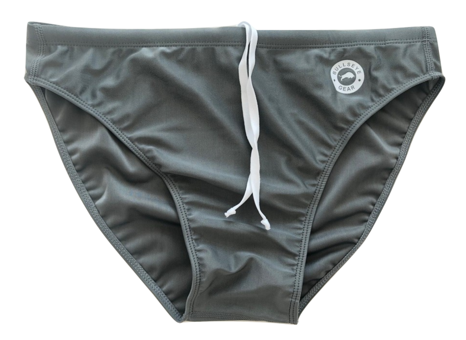 Grey Bullseye Gear Mens CANADA Swim Brief, 2" Sides S,M,L,XL Speedo