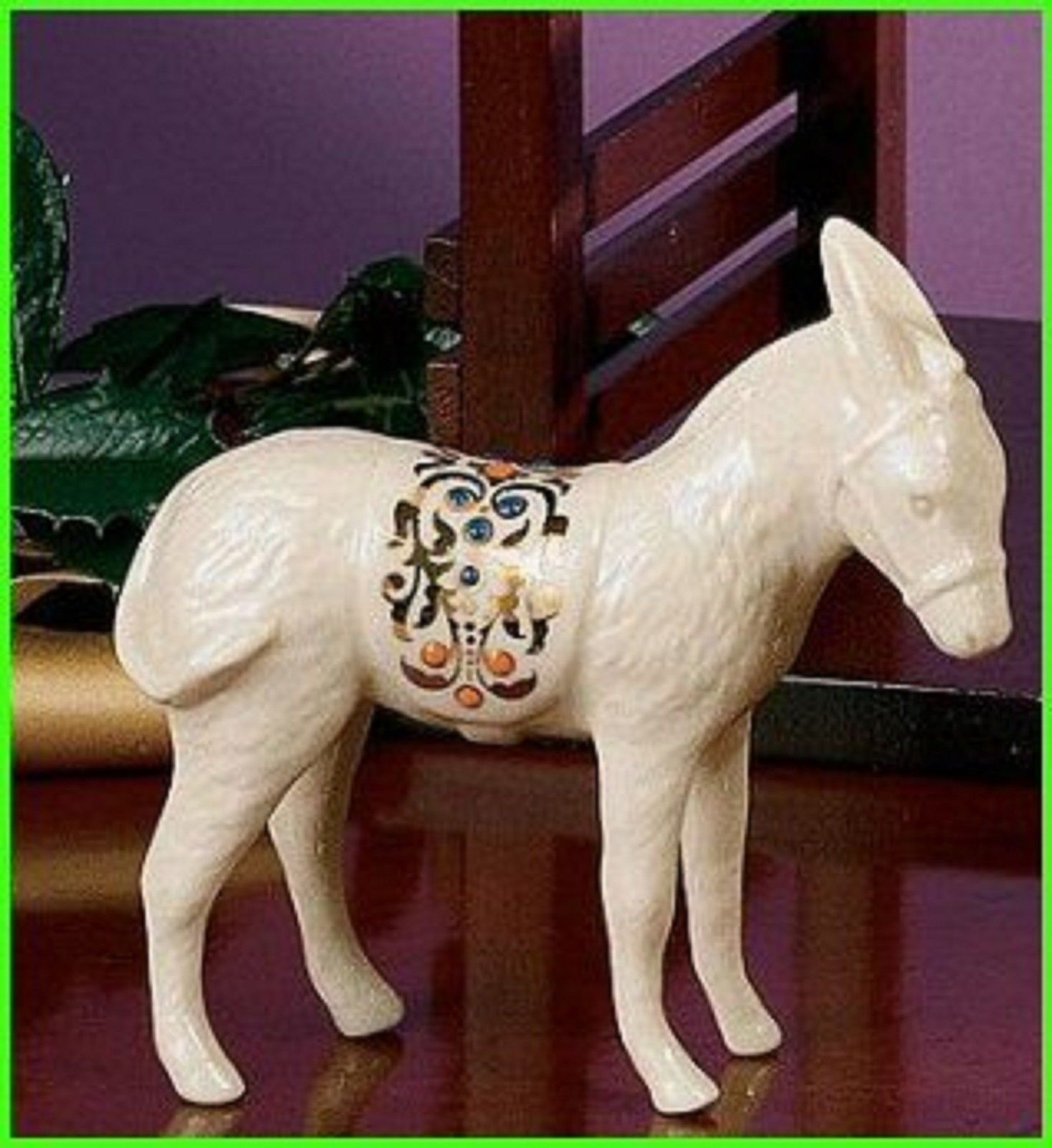 nativity donkey figurine