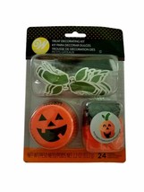 Jack O&#39;Lantern Halloween Cupcake Combo Pack Makes 12 Liners Picks Ghosts... - $7.51