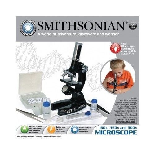 : Discover Hidden Worlds UP to 450X Yellow For Kids Kids Microscope-with 3 Magnifications