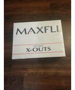 One Dozen MAXFLI  Two Piece X-Outs Golf Balls - New in Sealed Box. New O... - $14.31