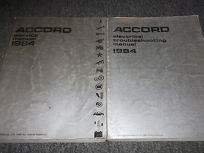 1984 Honda Accord Wiring Diagram - Wiring Diagram Library