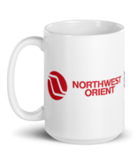 Northwest Orient Legacy Airline Double-Sided Coffee Tea Mug - $16.82+