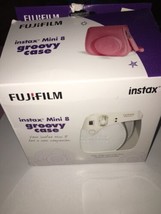 FUJIFILM Instax Mini 8 Groovy Case -White- NIB - $8.89