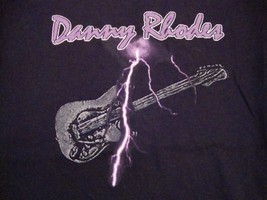 Danny Rhodes "Well, All Right!" Concert Tour Black T Shirt S - $18.50
