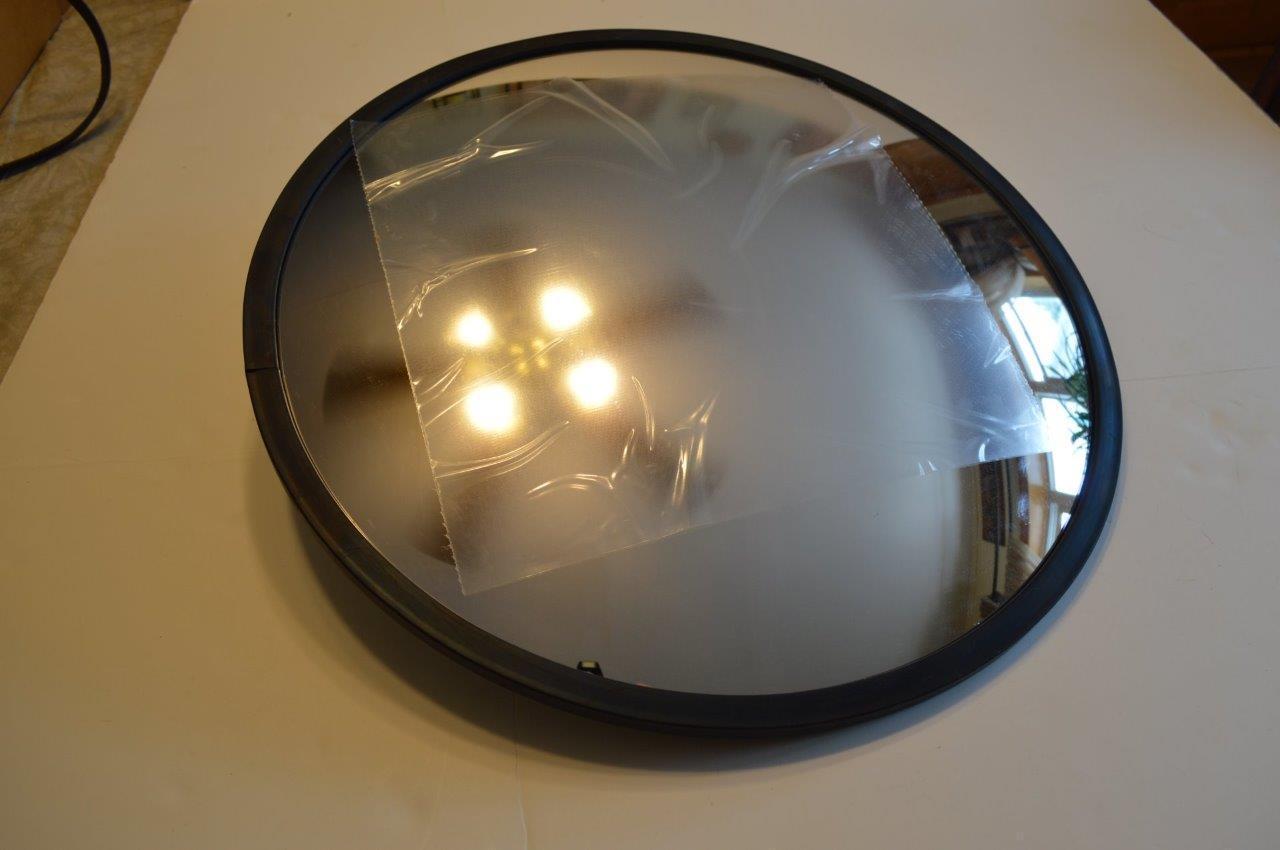 18 inch Safety Mirror Lester L Brossard co P180MR Other Signs