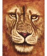 The Mountain: Lion Face Hipster Big Cat Tie-Dye T Shirt S - $18.50