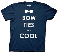 Doctor Who Bow Ties Are Cool Phrase and Bow Tie Image T-Shirt, NEW UNWORN - $14.50