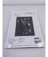Luca-S counted Cross Stitch Kit “Bottle of Red Wine&quot; 20x29cm B2220 Moldova - $20.56