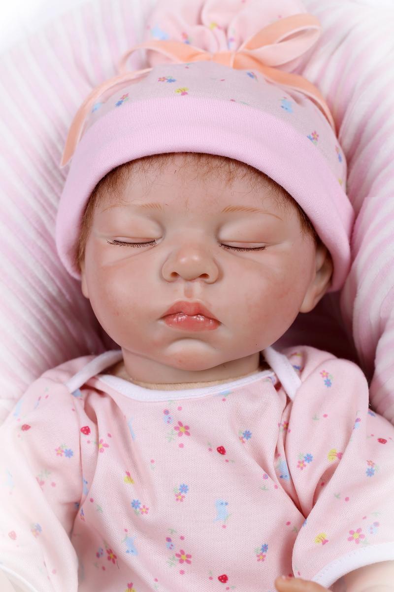 Silicone Reborn Baby Interactive Doll Toys Real Life ...