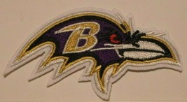 Baltimore Ravens~Profile~Embroidered PATCH~2 7/8" x 1 5/8"~Iron Sew~FREE Ship  - $3.55