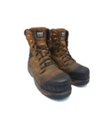 Helly Hansen Men&#39;s 8&quot; CTCP Leather Work Boots HHS212040 Brown Size 10.5M - $49.87