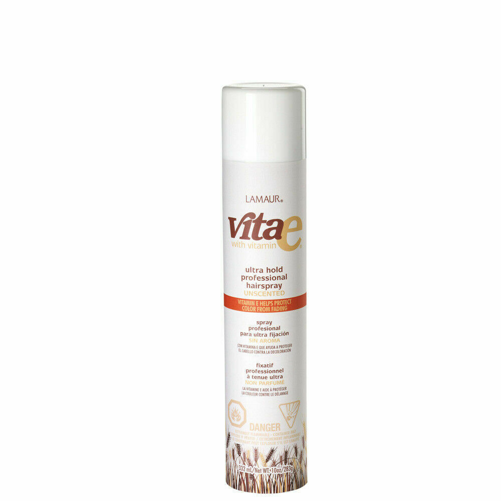 Zotos VITA E Hair Spray Supernatural Hold Unscented 10 OZ Vitamin E