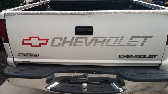 Chevrolet S 10 Chevy S10 Sized Tailgate And 50 Similar Items